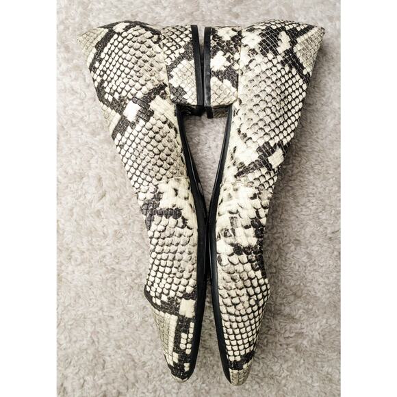 Easy Spirit Caldise Snake Print Leather Block Heel Shoes Womens Size 9 NWOB - Picture 3 of 15